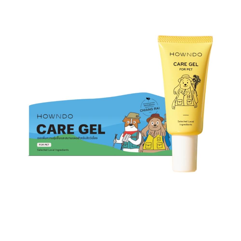 เจลสมุนไพร สำหรับสัตว์เลี้ยง HOWNDO สมานแผล อาการคัน 20 กรัม